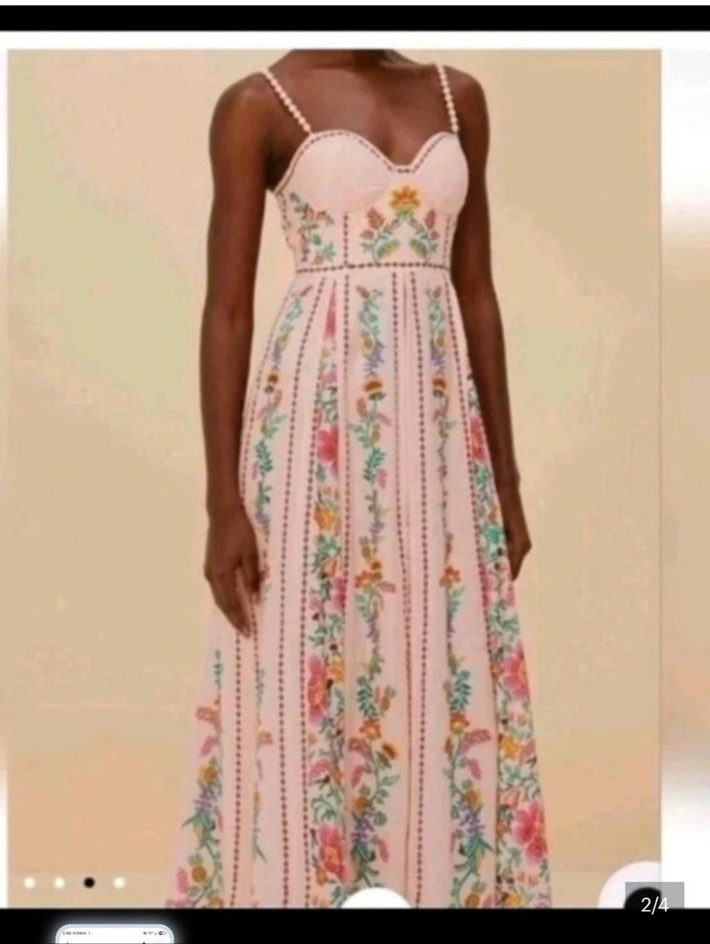 FARM Rio Delicate Forest Maxidress - Picture 2 of 5